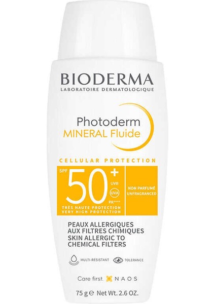 Bıoderma Photoderm Mıneral Fluıd Spf 50+ 75GR modelleri