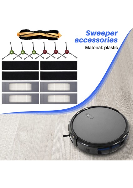 Ecovacs Deebot Ozmo 920 950 T5 T8 Aivi Robot Vakum Yedek Parça Aksesuarları Için Filtre Rulo Yan Fırça (Yurt Dışından) fırsatları