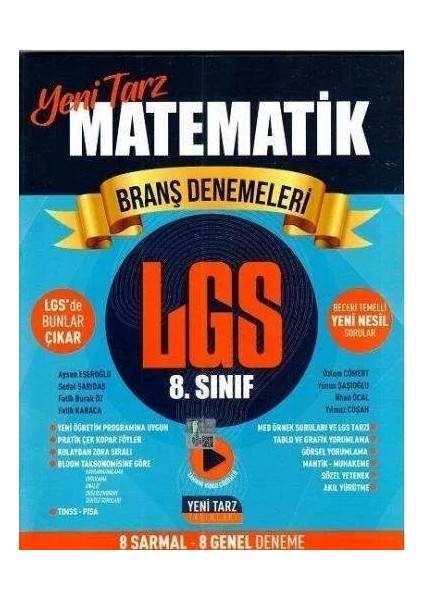 8. Sınıf LGS Matematik Branş Denemeleri - Aysun Eseroğlu