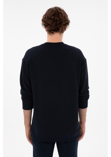 Erkek Lacivert Sweatshirt 50290777-VR033
