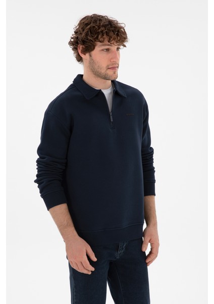 Erkek Lacivert Sweatshirt 50298265-VR033