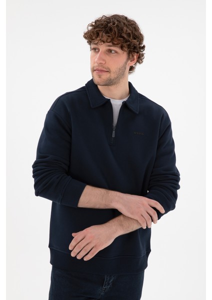 Erkek Lacivert Sweatshirt 50298265-VR033