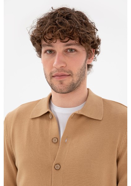 Erkek Camel Hırka (Triko) 50298272-VR015