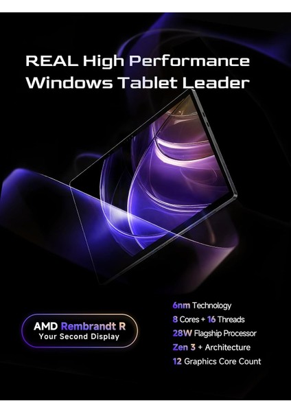 V3 Se 14" Amd Ryzen 7 7735U 16GB RAM1TB SSD Wi-Fi Windows 11 Home Tablet