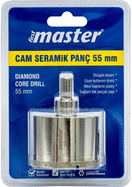530911 Cam Seramik Delme Panç 55 mm indirimleri