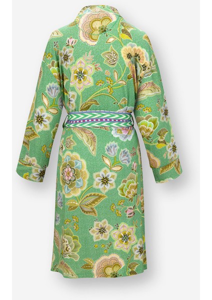 Nisha Yeşil Viscose Kimono modelleri