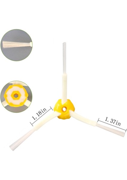 Irobot Roomba 600 Serisi Için Yedek Parçalar 605 664 671 692 691 694 650 660 Robotik Elektrikli Süpürge Ana Yan Fırça (Yurt Dışından) modelleri