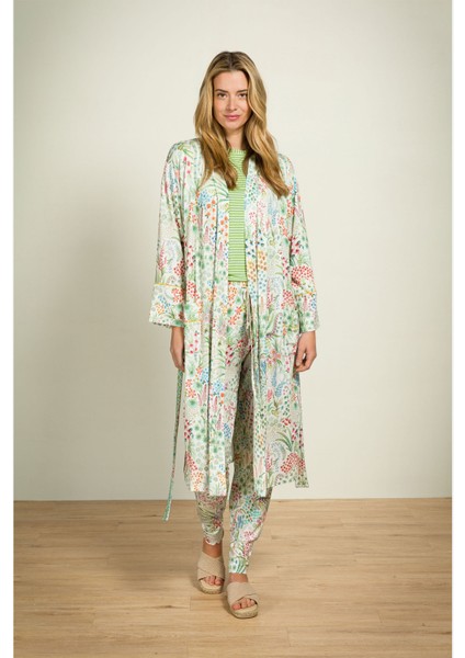 Naomi Beyaz Viscose Kimono fiyatları