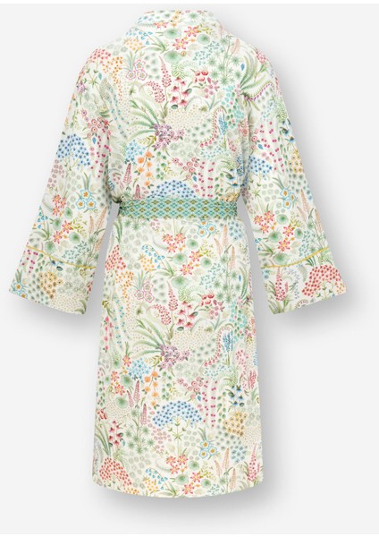 Naomi Beyaz Viscose Kimono modelleri