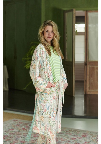 Naomi Beyaz Viscose Kimono indirimleri