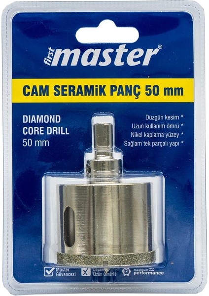 530910 Cam Seramik Delme Panç 50 mm
