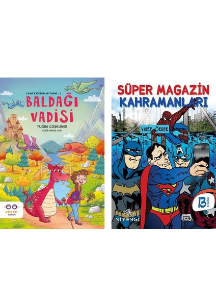 Baldağı Vadisi - Süper Magazin Kahramanları 2 Kitap