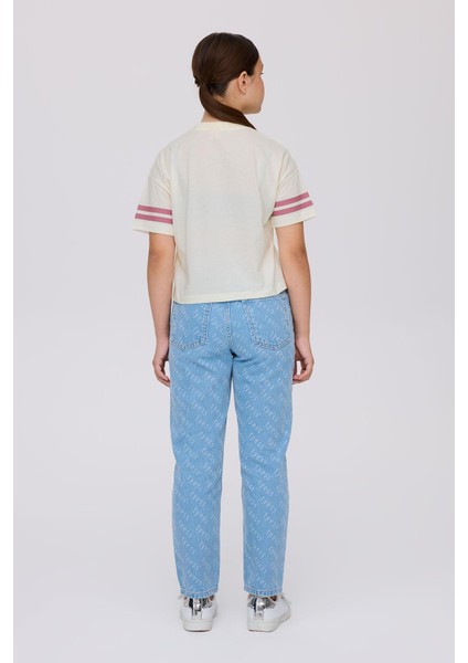Kız Çocuk Bej Tshirt