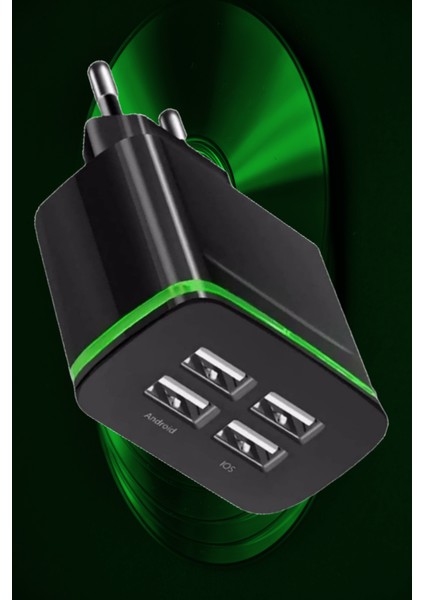 A7 Universal Çoklu Şarj Adaptörü -4 Port