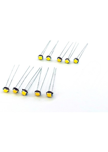 Premium T5 T4 10'lu Ince Bacaklı Kıl LED Mini LED Ampul Parlak Beyaz fiyatları