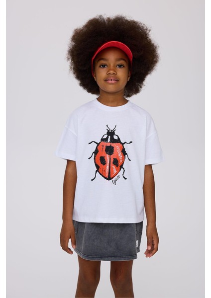 Kız Çocuk Beyaz Tshirt fiyatları