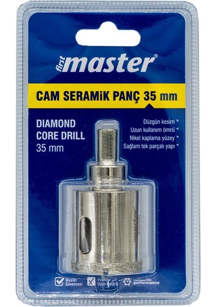 530907 Cam Seramik Delme Panç 35 mm