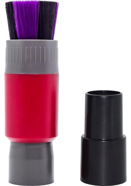 1-1 / 4 Inç Ila 1-3 / 8 Inç Adaptörlü Traceless Toz Fırçası, Klavye Ekranları Için Kendi Kendini Temizleyen Toz Alma Fırçası Toz Sökücü (Yurt Dışından)