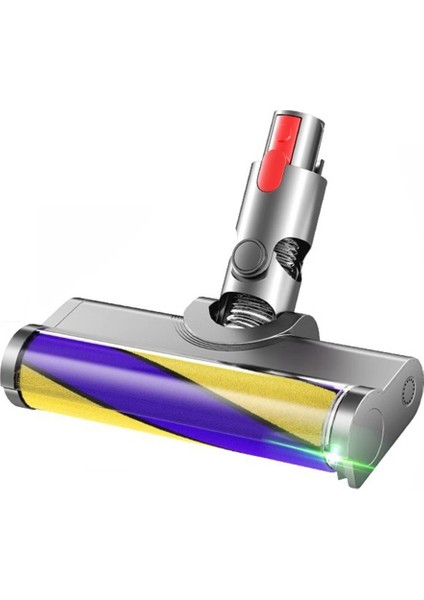 Dyson Gen5 Için Akülü Vakum Eklerini Algılama Sert Zemin Fırça Kafası Motor Başlığı, Toz Algılama Işığı ile (Yurt Dışından)