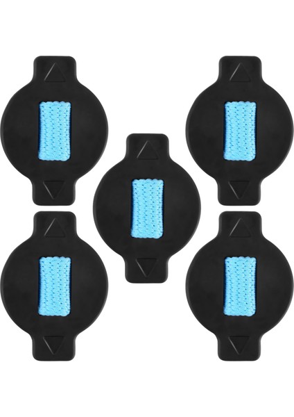 Irobot Braava 320 380 380T Mint 4200 4205 5200 5200C Robotik Islak Süngerler Için Su Fitili Kapağı Takımı Yedek Parçası 5'li Paket (Yurt Dışından)