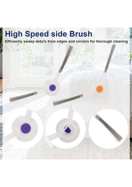 Narwal Freo x Ultra Robot Vakum Yedek Parçaları Ana Yan Fırça Hepa Filtre Paspas Pedleri Toz Torbaları Aksesuarları (Yurt Dışından) modelleri