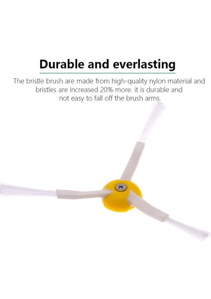 Irobot Roomba 600, 800, 900 Serisi Için Yan Fırça 671 R671 696 R696 692 R692 605 R605 680 R680 860 870 871 875 880 (Yurt Dışından) fiyatları