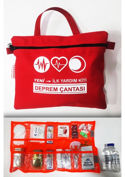 Deprem Çantası Yeni Acil İlkyardım Kiti