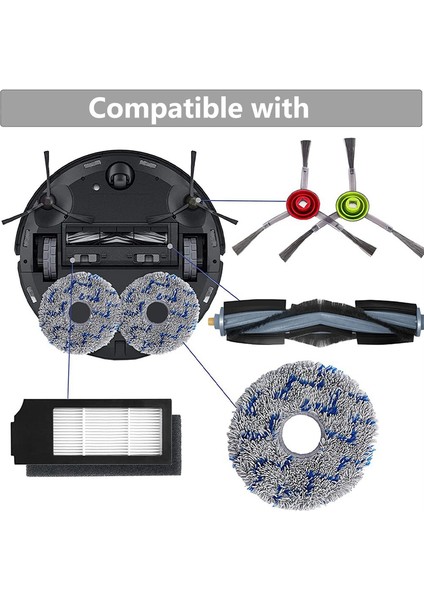 Ecovacs Deebot X1 Omni / X1 E Omni Için, Ecovacs Deebot X1 Turbo Elektrikli Süpürge Için Yedek Parçalar (Yurt Dışından) fırsatları