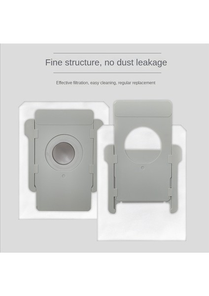 4 Adet Elektrikli Süpürge Toz Torbası Değiştirme Irobot Roomba S9 I7 I7 + E5 E6 Robotik Toz Toplayıcı Yedek Parça (Yurt Dışından) modelleri