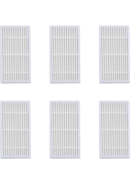 6x Yan Fırça 6x Hepa Filtre Kiti Chuwı Ilife V5S V5 X5 Ilife V3S V3S Pro V3L V5S Pro V50 Robotlu Süpürge Parçaları (Yurt Dışından)