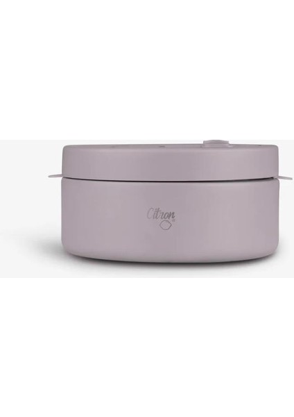 Separatörlü Paslanmaz Çelik Yemek Termosu 400 ml - Purple 1196748