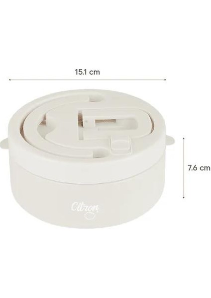 Separatörlü Paslanmaz Çelik Yemek Termosu 400 ml - Purple 1196748 fırsatları