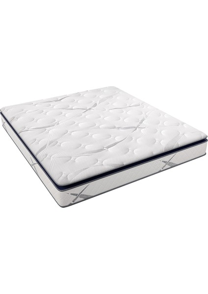 Aqualis Çift Kişilik Pedli Paket Yaylı Yatak 30 cm