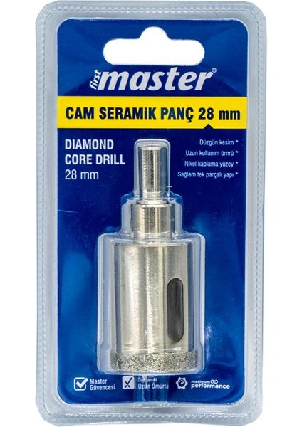 530904 Cam Seramik Delme Panç 28 mm