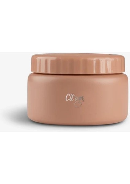 Vakumlu Paslanmaz Çelik Yemek Termosu 250 ml - Blush Pink 1196397