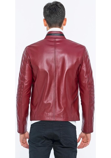 Basics&more Erkek Deri Ceket E/47 modelleri