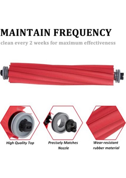 Roborock S7MAXV Ultra S7PRO G10S/G10S Ana Fırça ve Ana Fırça Kapağı Için (Yurt Dışından) indirimleri