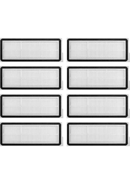 Roborock Q Revo Maxv/roborock P10 Pro Robot Için 8 Adet Yıkanabilir Filtre (Yurt Dışından)