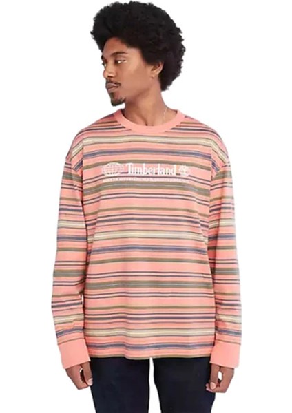 Hw Striped Crew Neck Uzun Kollu T-Shirt - TB0A68Y1