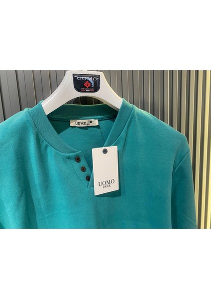 5524 Yeni Sezon V Kesim Düğmeli Kaşkorse Kazak