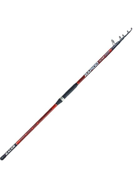 Rapido Teleskobik 390CM Surf Olta Kamışı 100-200GR Atarlı