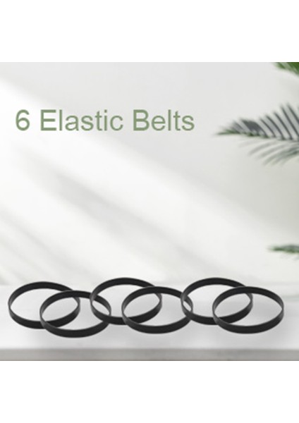 Bissell Vakum Stili Için 6 Adet Kayış Değişimi (Yurt Dışından)