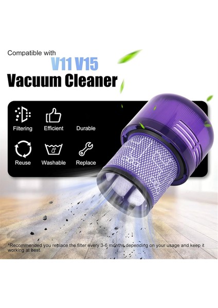 Dyson V11 V15 SV14 SV15 SV22 Için Yükseltilmiş Hazne Değişimi (Yurt Dışından)