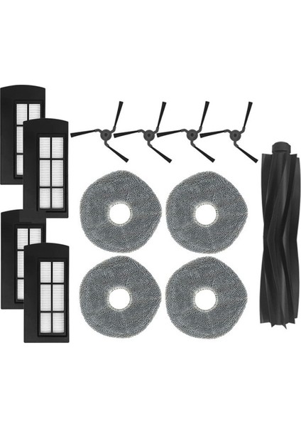 Eufy Clean X9 Pro Fırça Rulo Filtre Süpürme Paspası için Yedek Parçalar (Yurt Dışından)