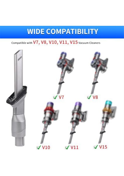 Dyson V7 Için Çiziksiz Toz Alma Fırçası Seti ile Garip Alan Aracı (Yurt Dışından) fırsatları