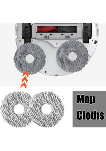 Roborock Qrevo Curve Robot Vakum Yedek Ana Yan Fırçaları Için (Yurt Dışından)