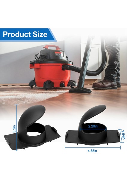 Shop-Vac Islak/kuru Vakumlar Için Vakum Giriş Deflektör Tertibatı (Yurt Dışından)