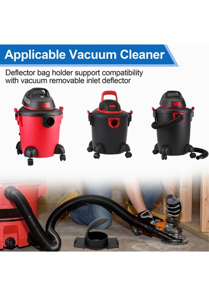 Shop-Vac Islak/kuru Vakumlar Için Vakum Giriş Deflektör Tertibatı (Yurt Dışından)