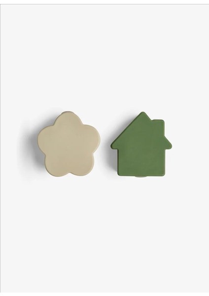 4'lü Silikon Beslenme Kutusu Düzenleyicileri - Grey/green/caramel 1061008 fiyatları