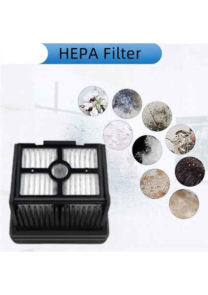 Dreame H12PRO/H12PRO PLUS/M13BETA Için 4 Adet Döner Fırçalı Hepa Filtre (Yurt Dışından)